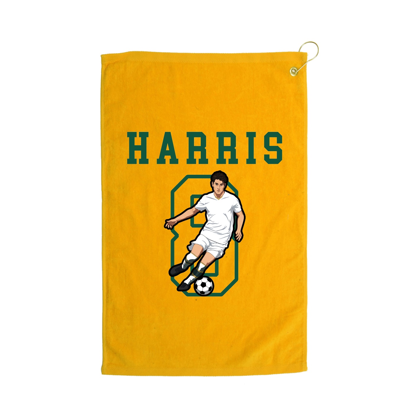 Golf Towel — Shirsey in Gold