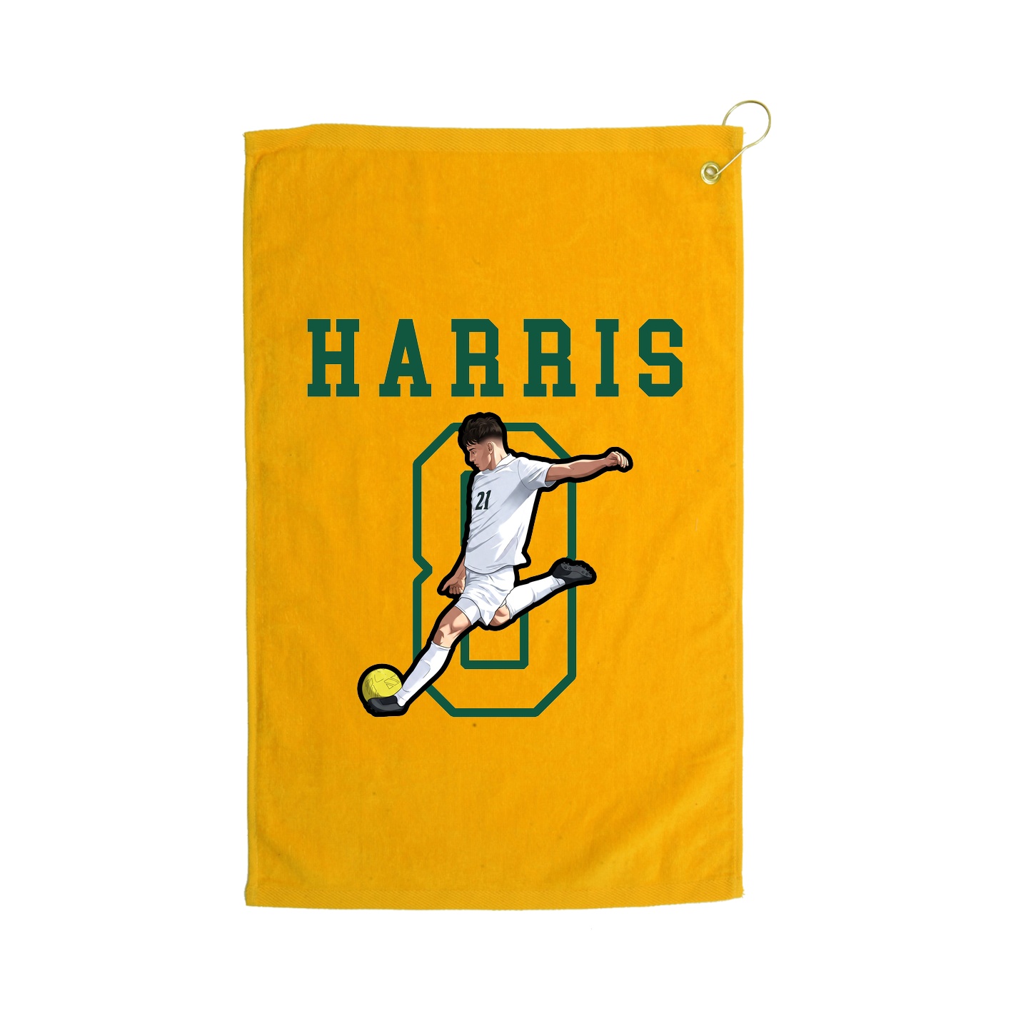 Golf Towel — Shirsey in Gold