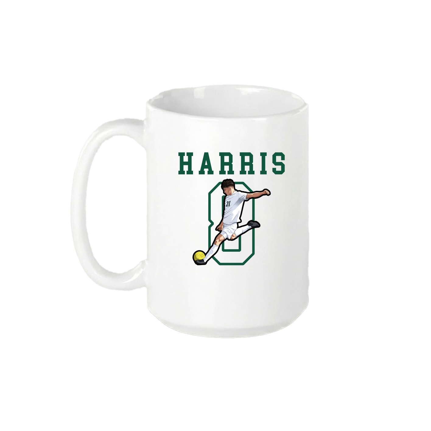 15oz Coffee Mug — Shirsey in White