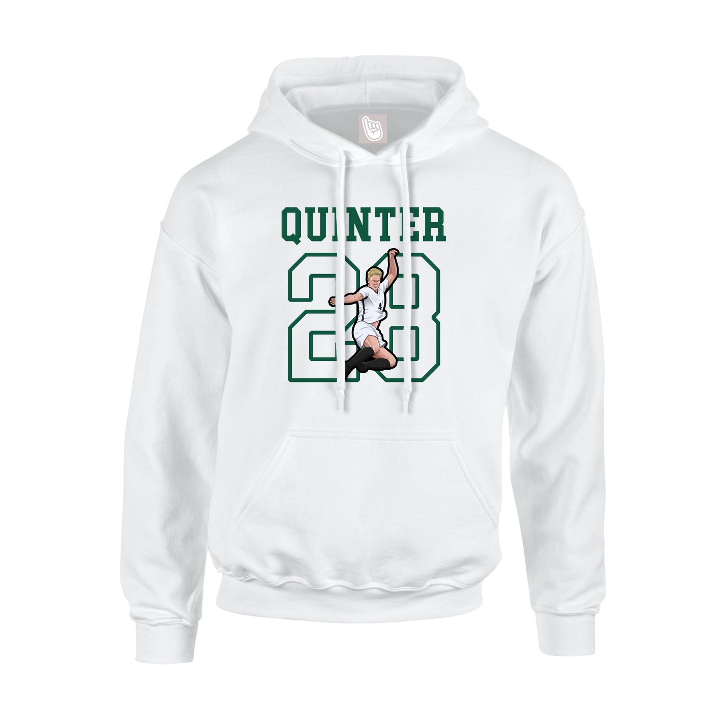 Youth Hoodie — Shirsey in White