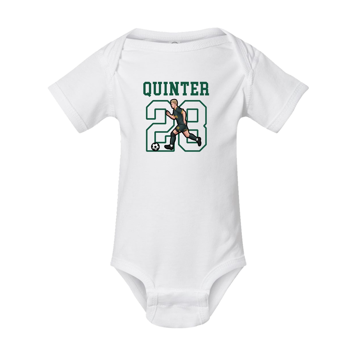 Baby Onesie — Shirsey in White