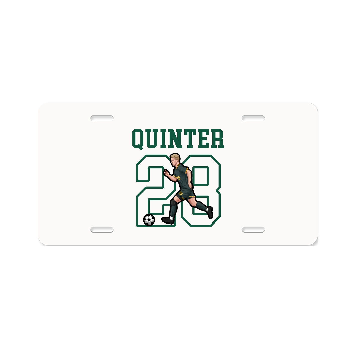 License Plate — Shirsey in Classic