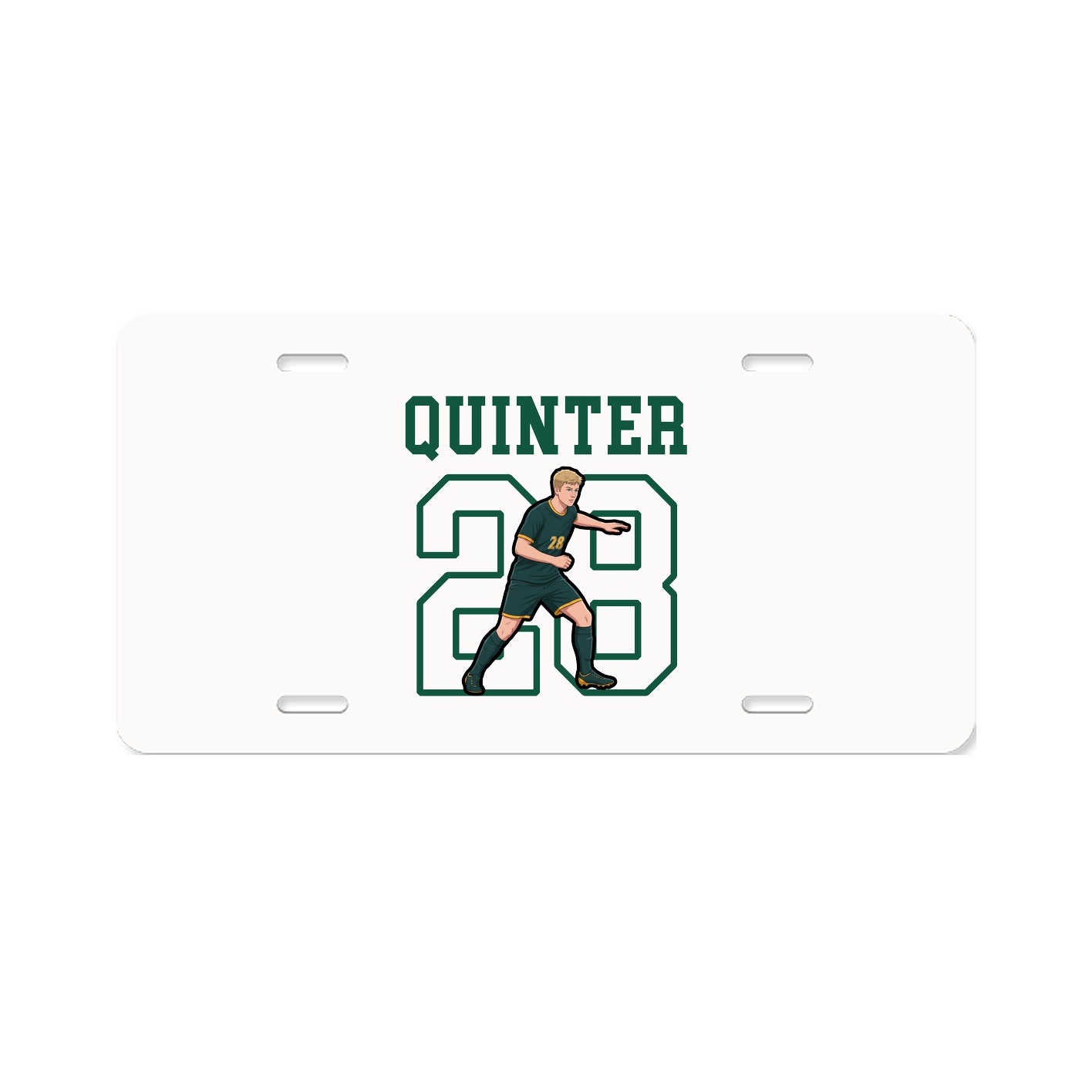 License Plate — Shirsey in Classic
