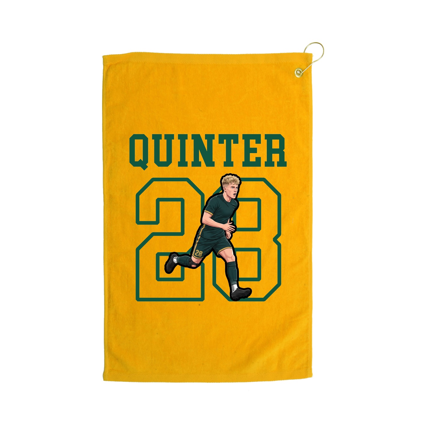 Golf Towel — Shirsey in Gold