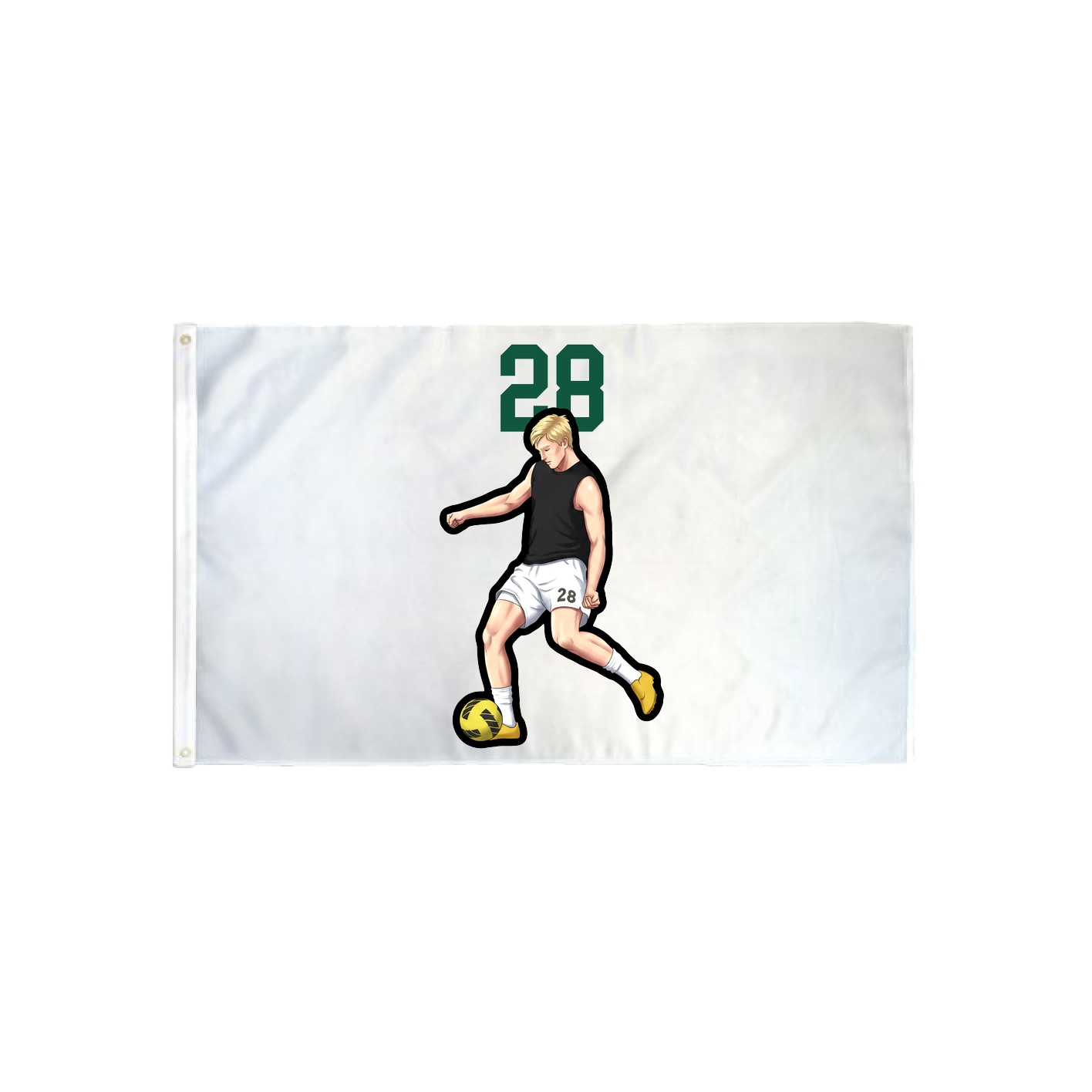 3x5 Flag — Number Top in Classic