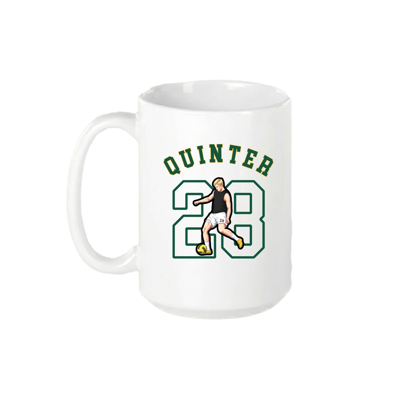 15oz Coffee Mug — Shirsey Arch in White