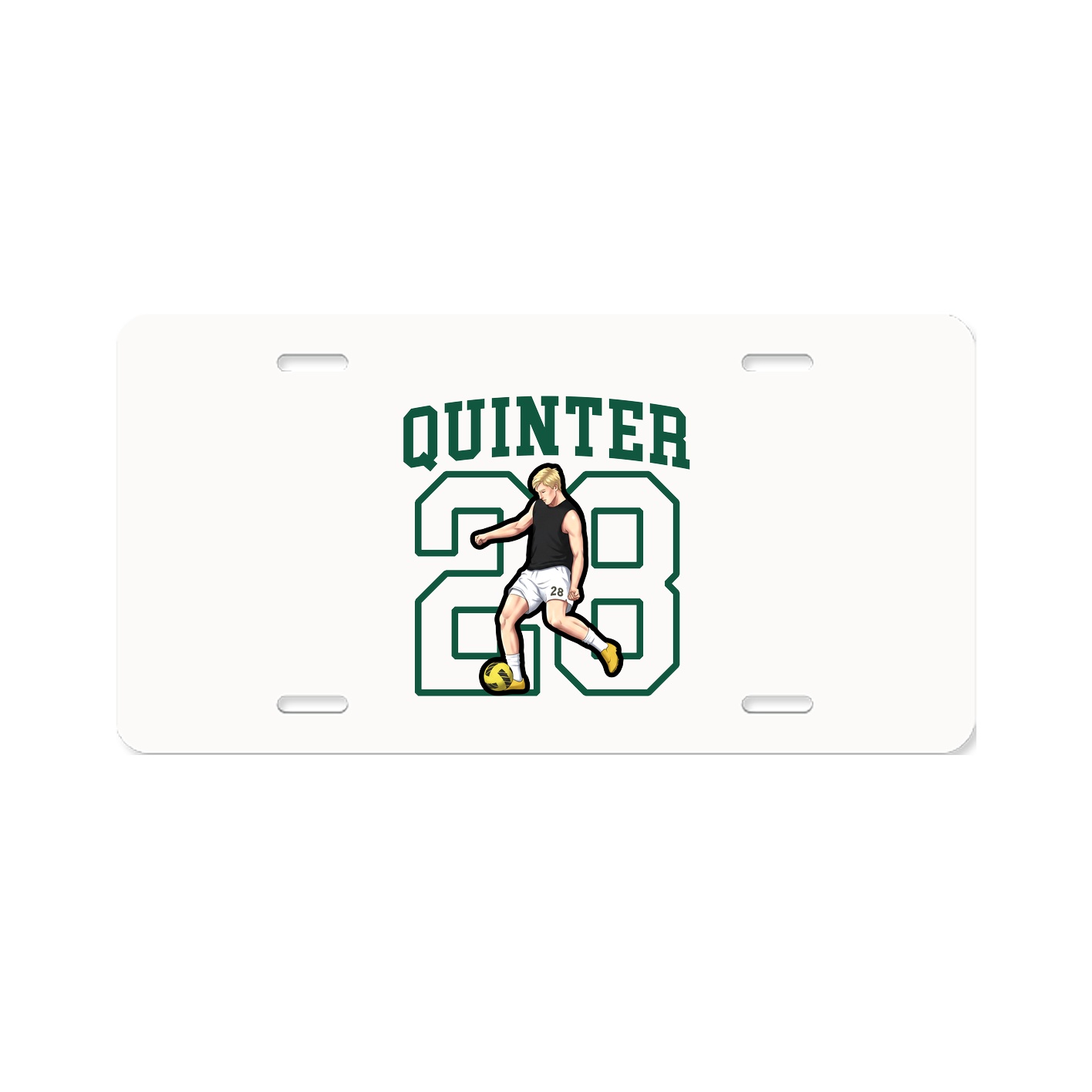 License Plate — Shirsey in Classic