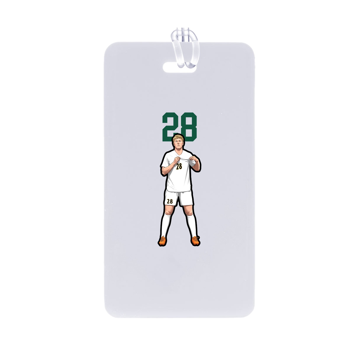 Bag Tag — Number Top in Classic