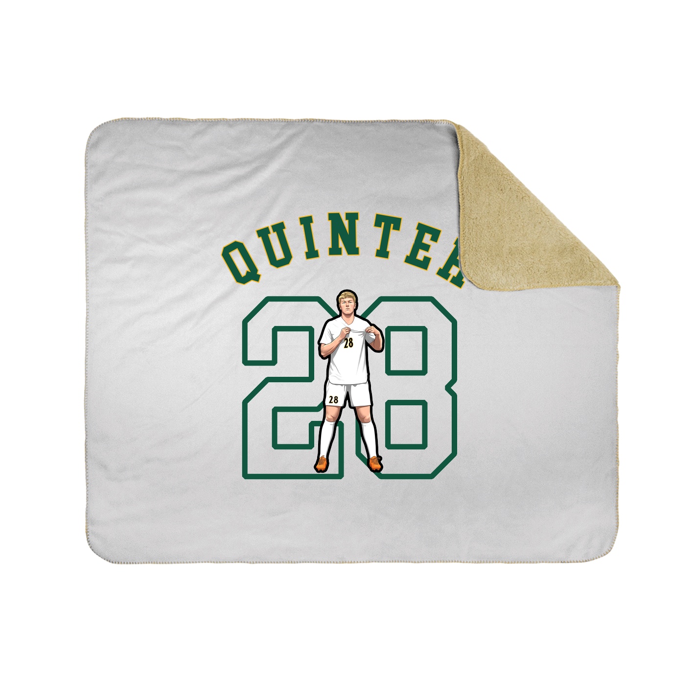 Throw Blanket — Shirsey Arch in White