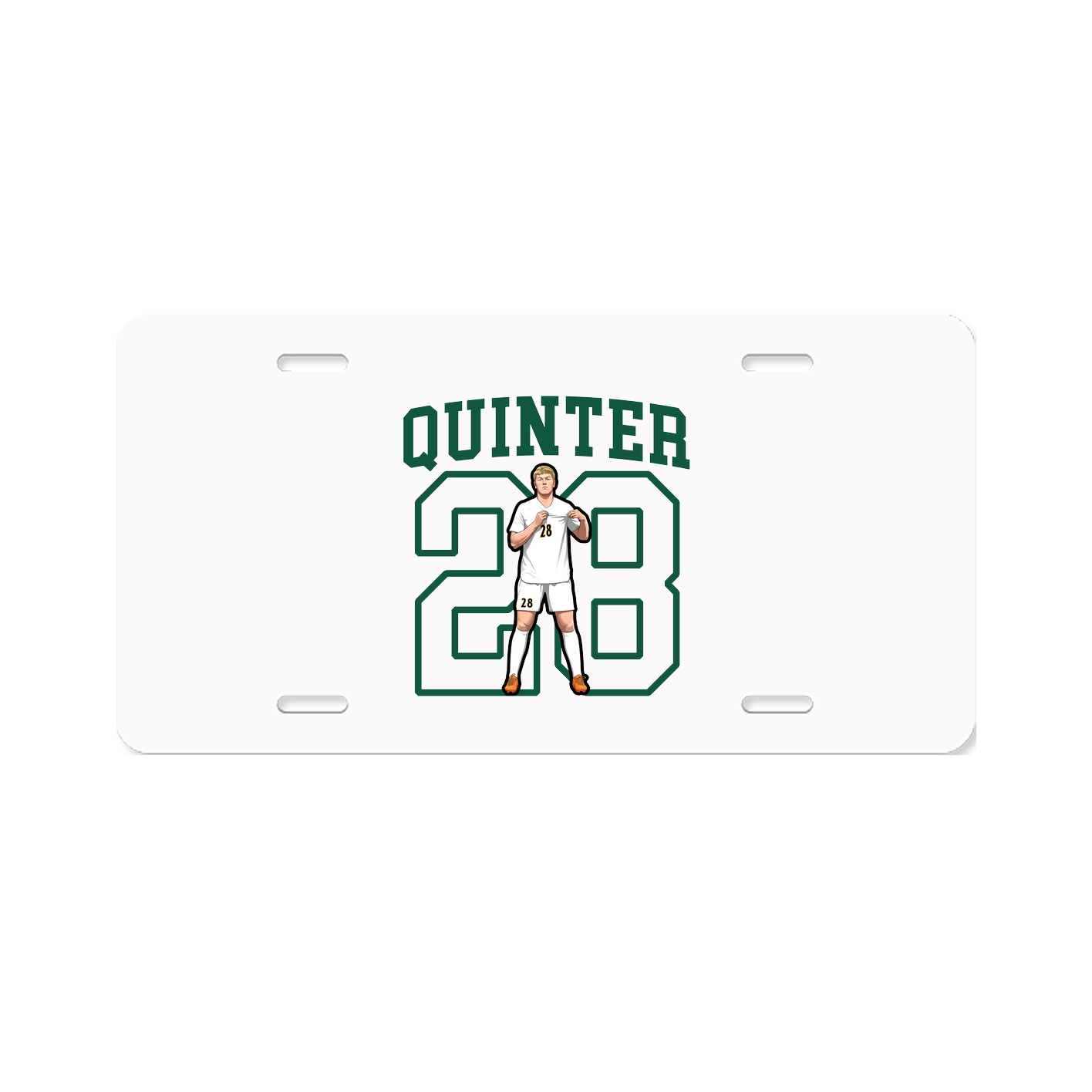 License Plate — Shirsey in Classic