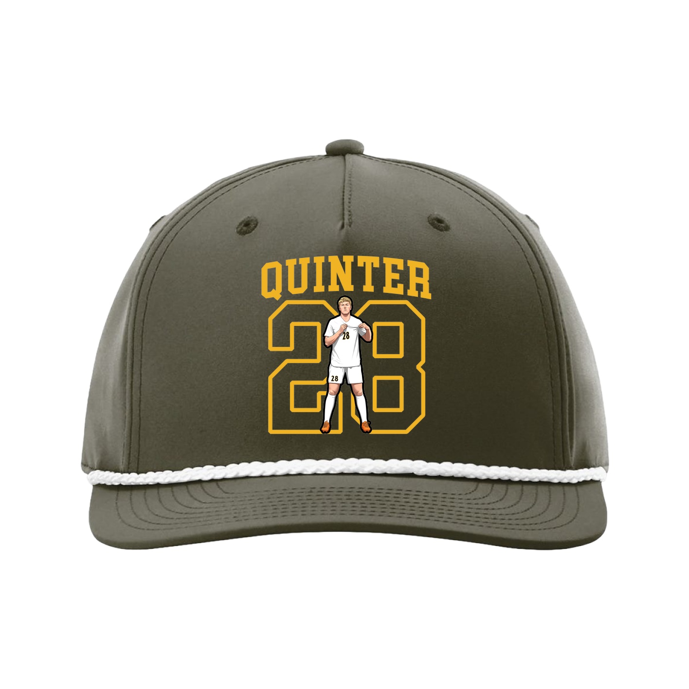 Five-Panel Classic Rope Cap — Shirsey in Green
