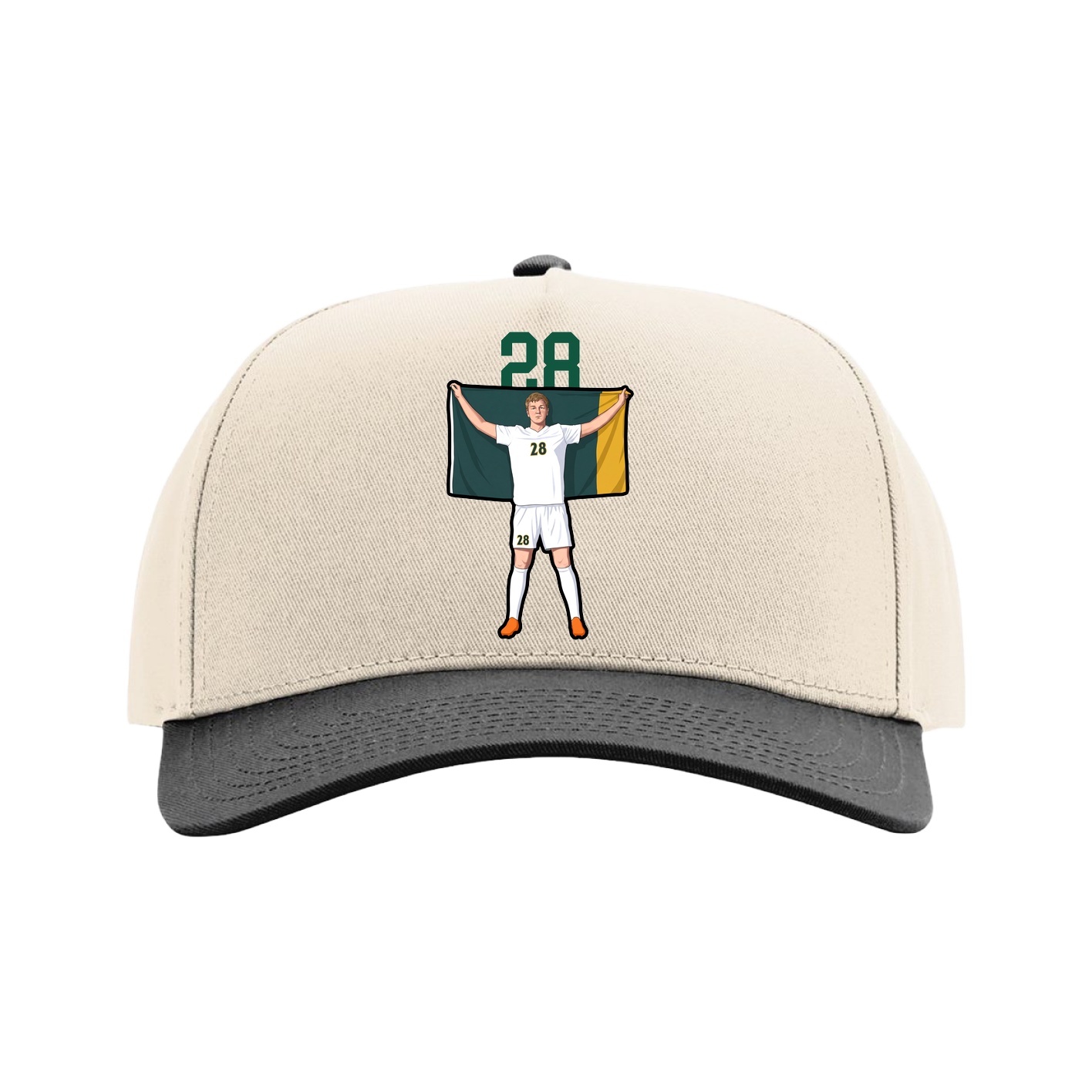 Full Fabric Five-Panel Champ Cap