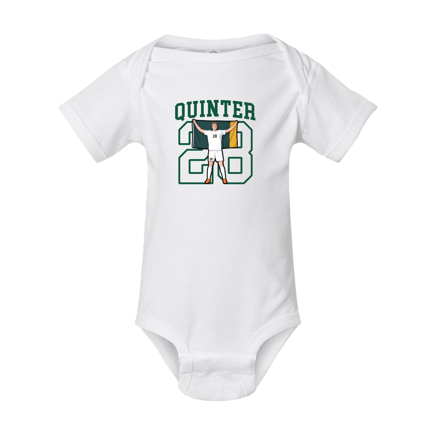 Baby Onesie — Shirsey in White