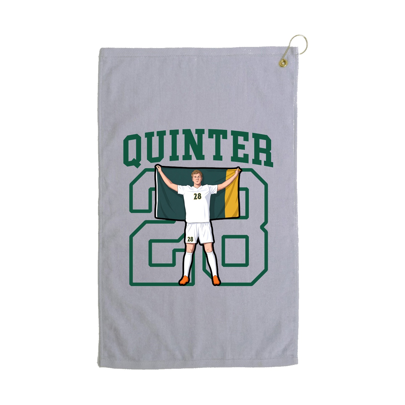 Golf Towel — Shirsey in Grey