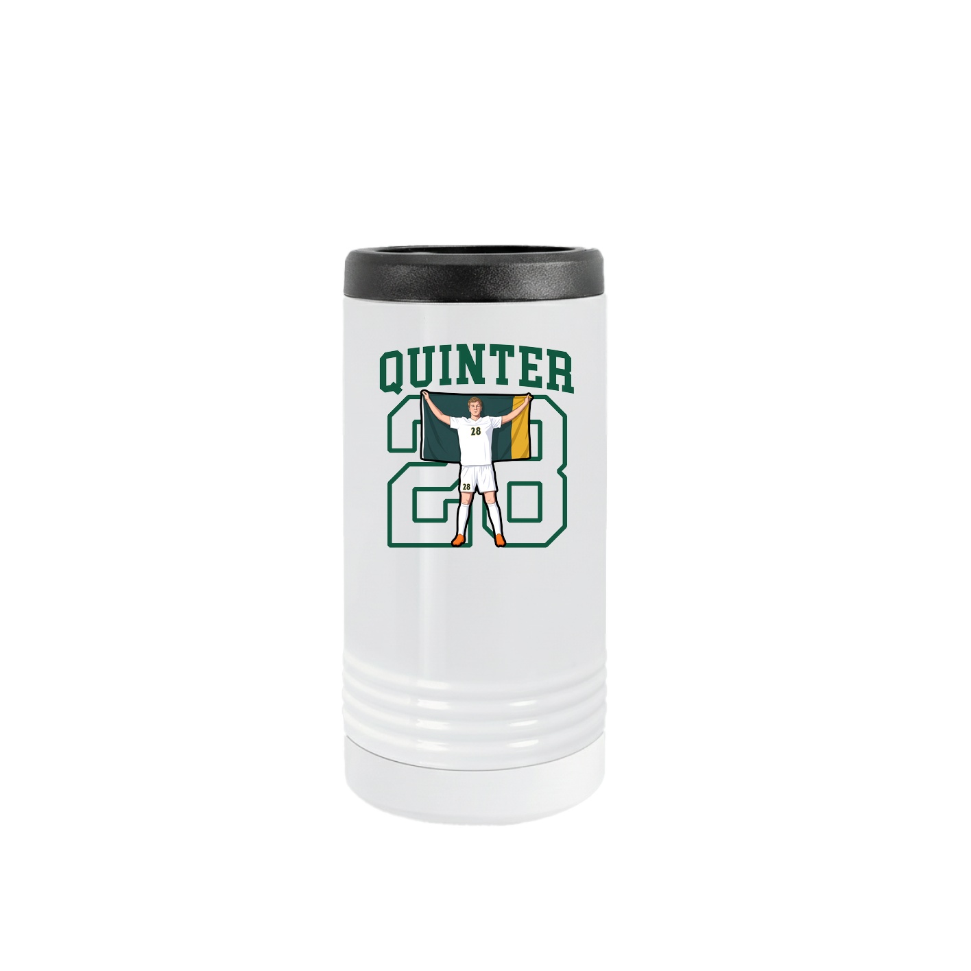 Slim Beverage Holder — Shirsey in White