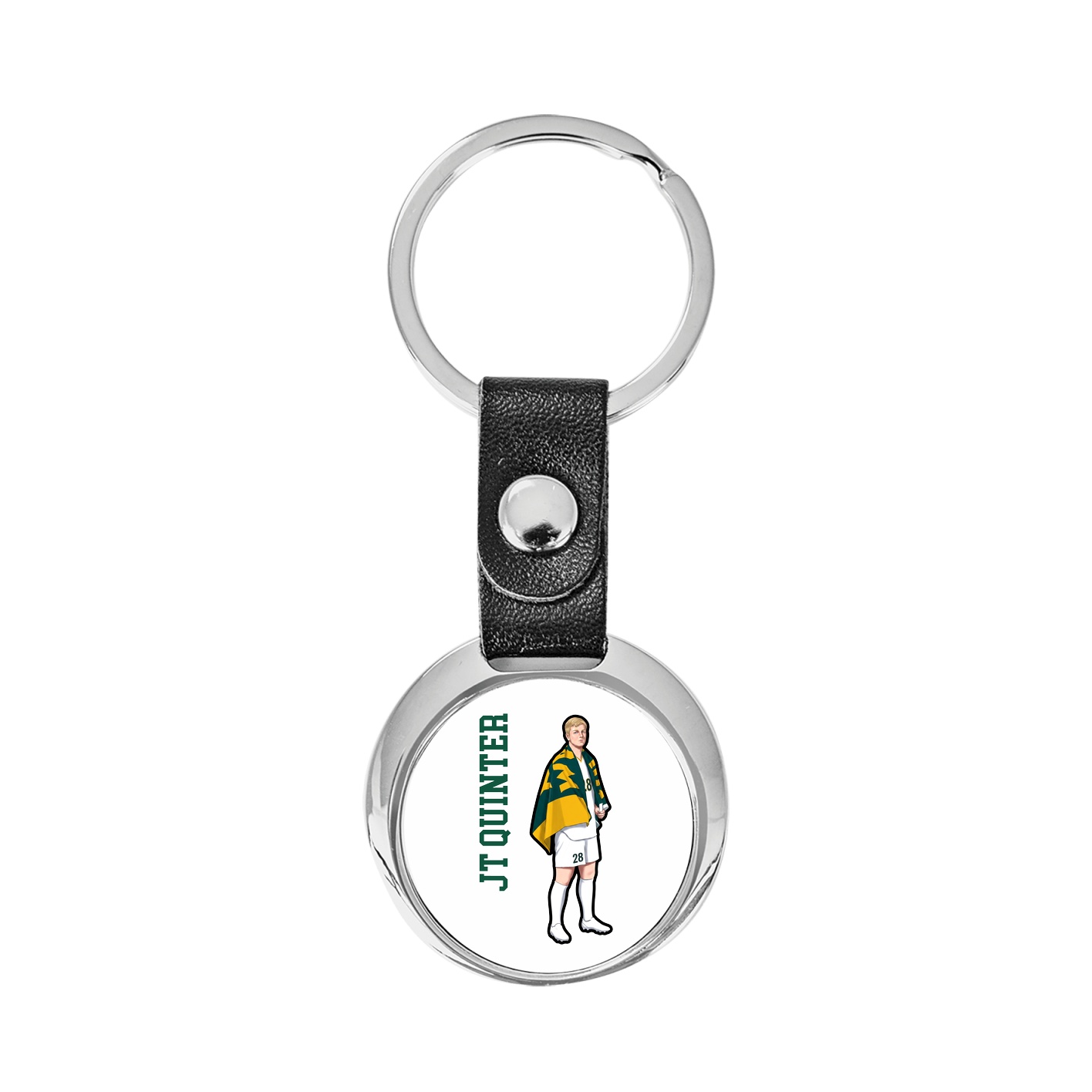 Key Chain — Name Vertical in Classic