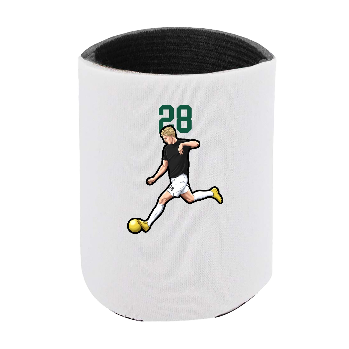 Can Holder — Number Top in White