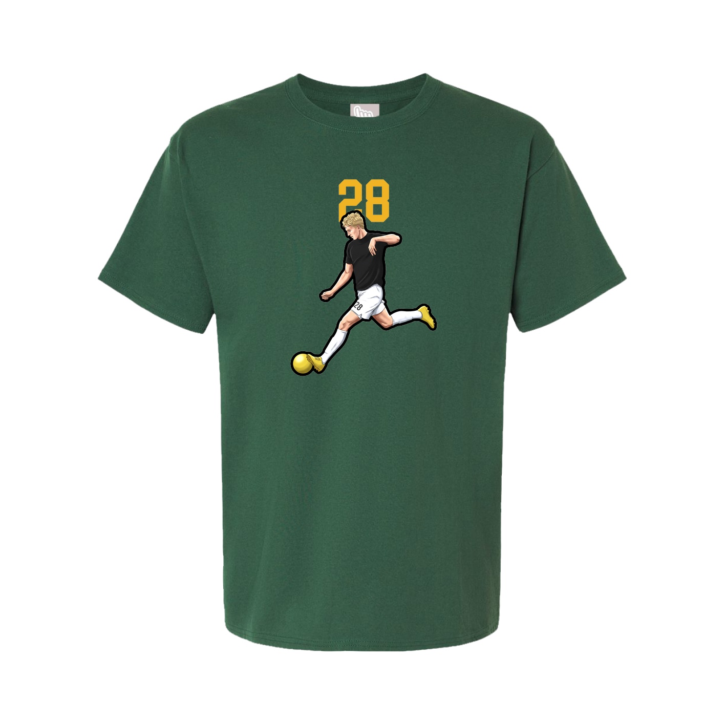Tee — Number Top in Green