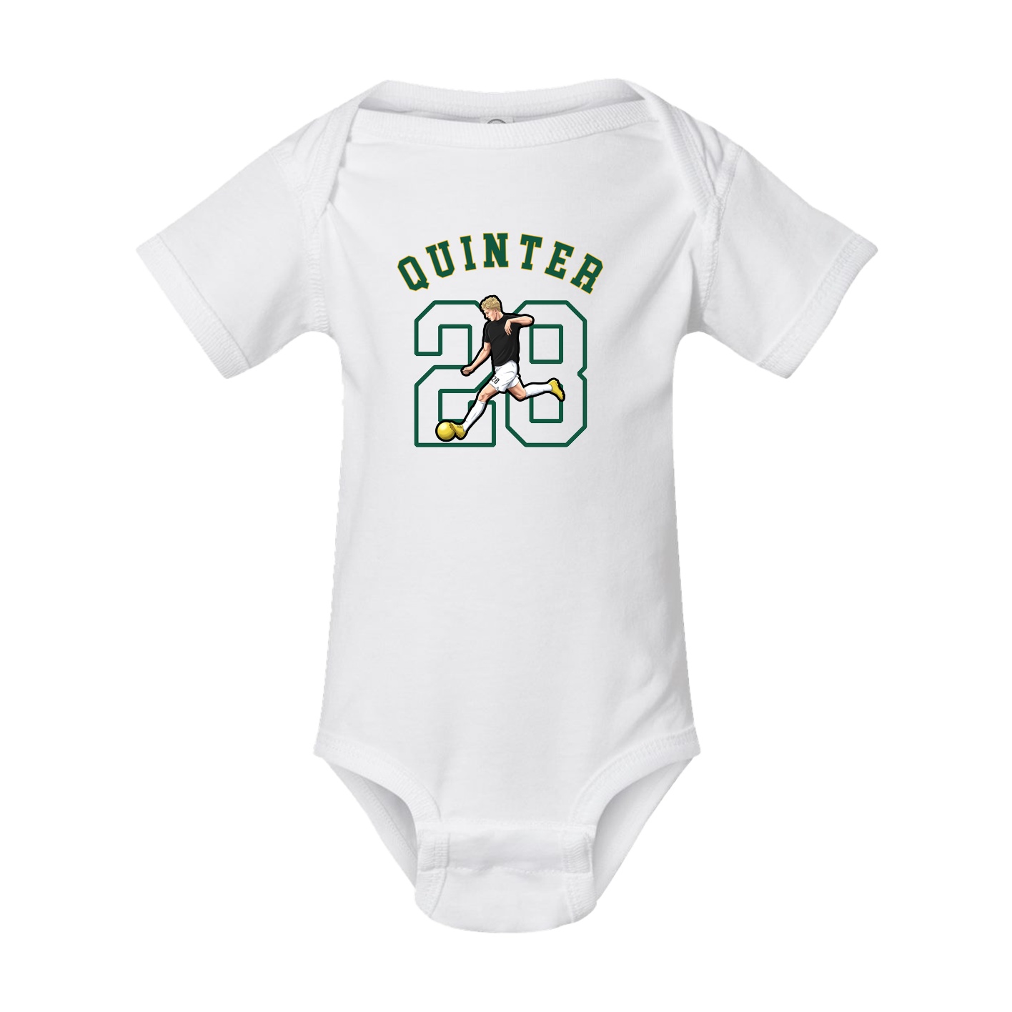 Baby Onesie — Shirsey Arch in White