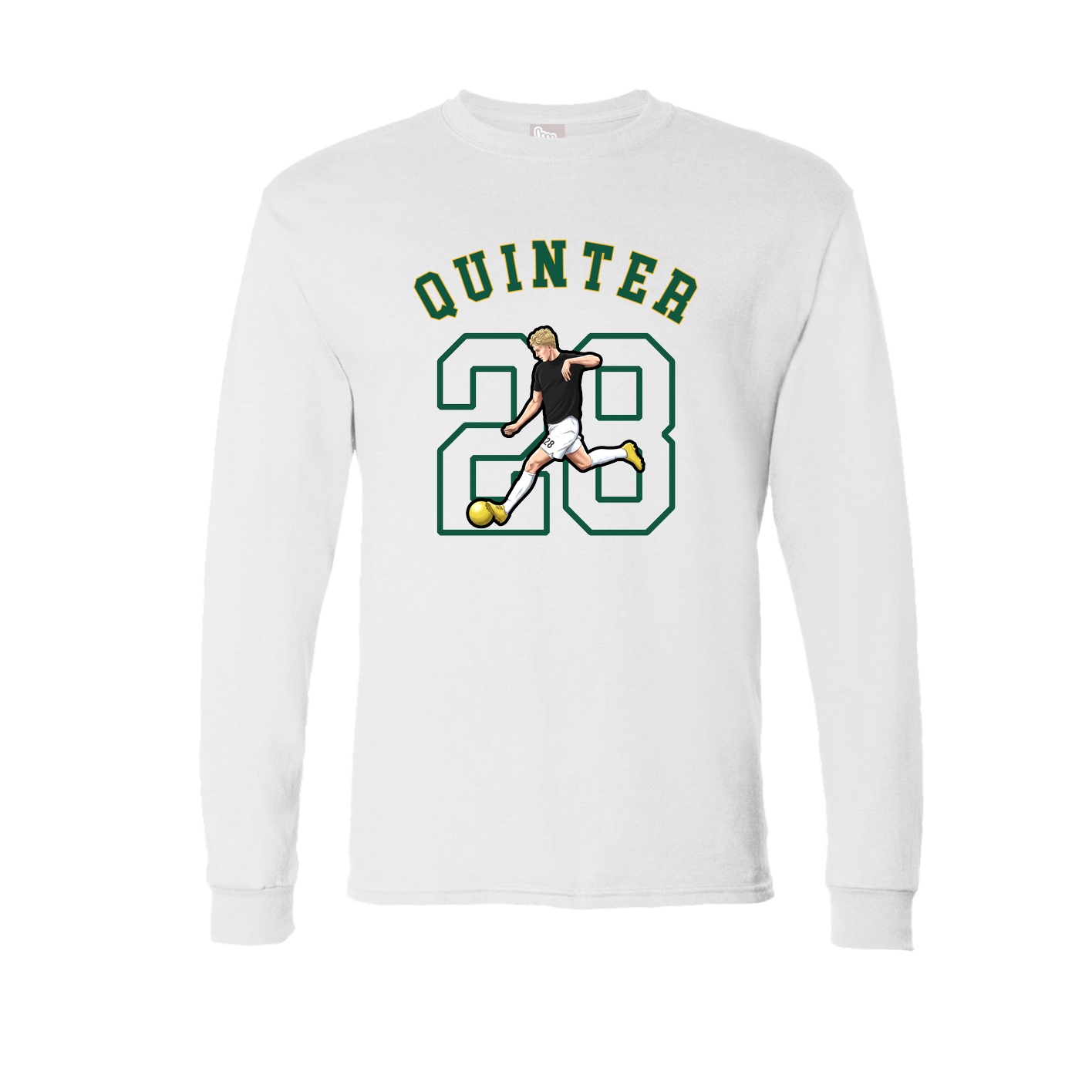 Long Sleeve Tee — Shirsey Arch in White