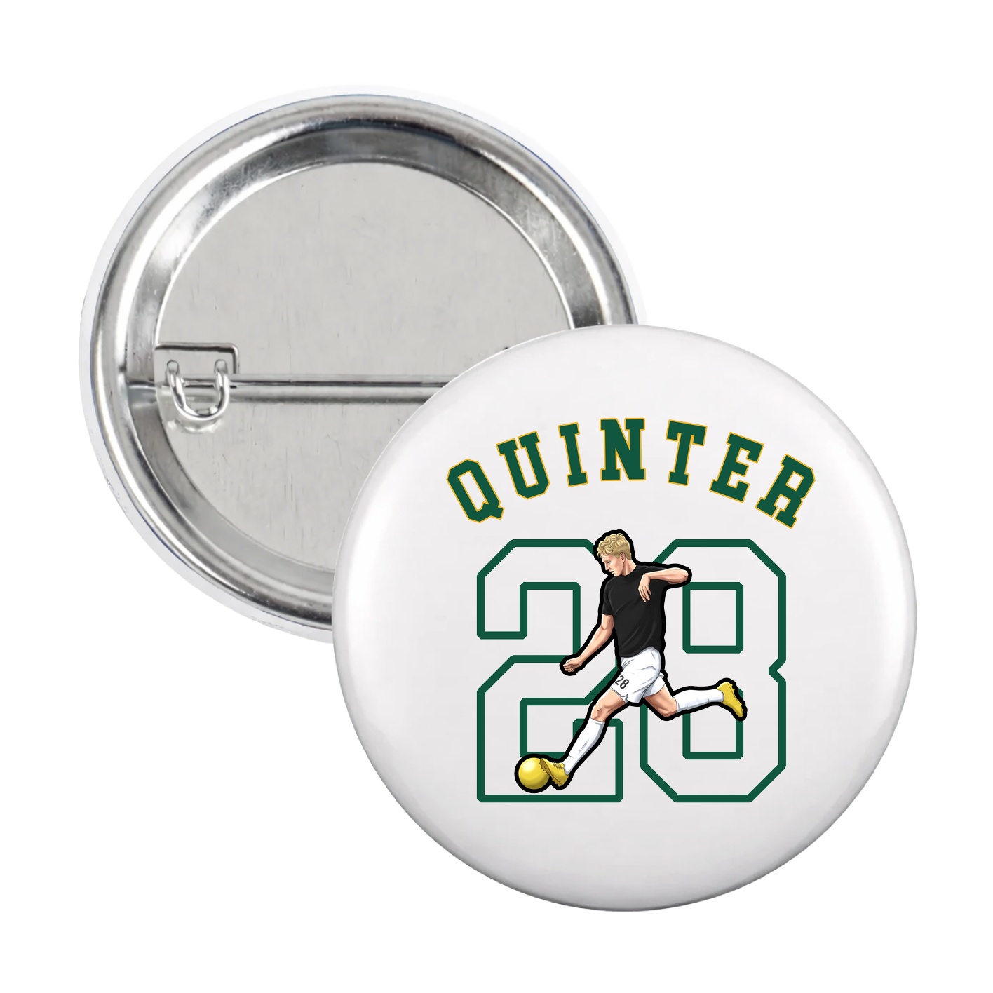 Game Day Button — Shirsey Arch in White