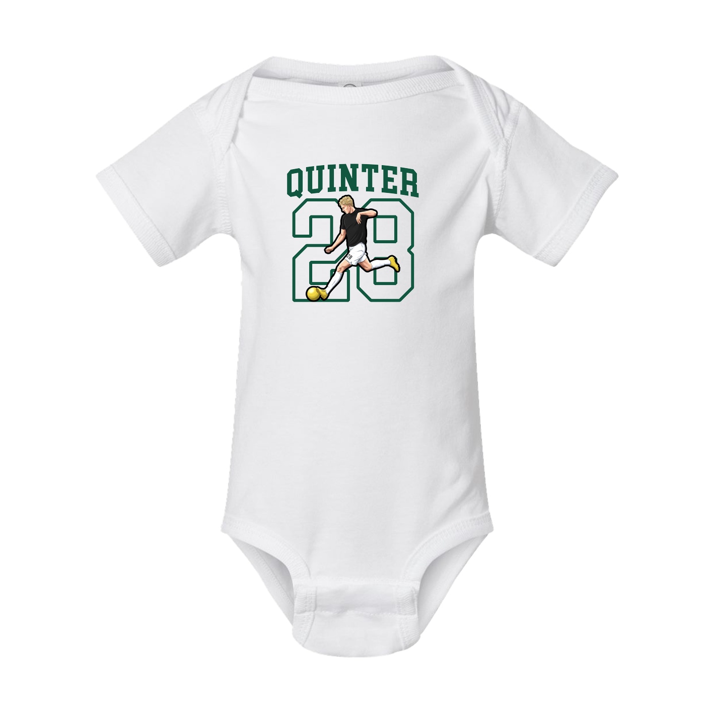 Baby Onesie — Shirsey in White