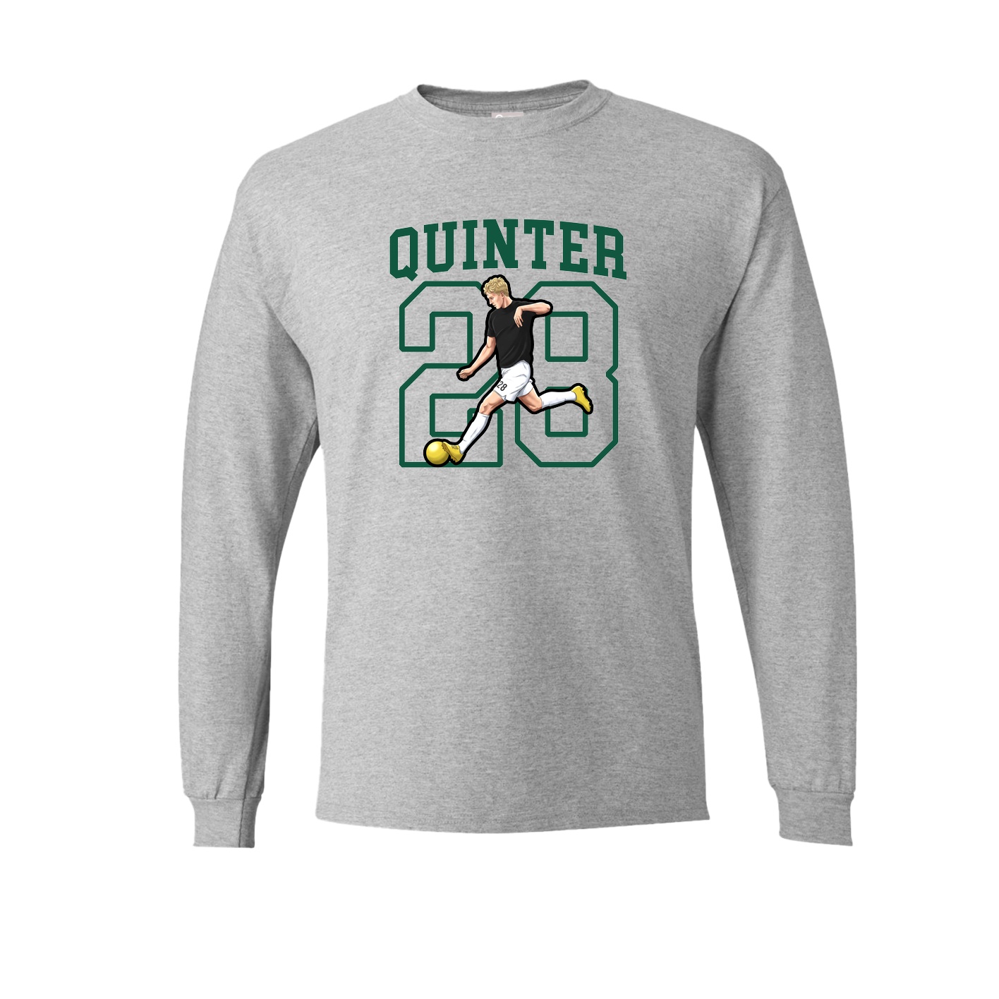 Long Sleeve Tee — Shirsey in Grey