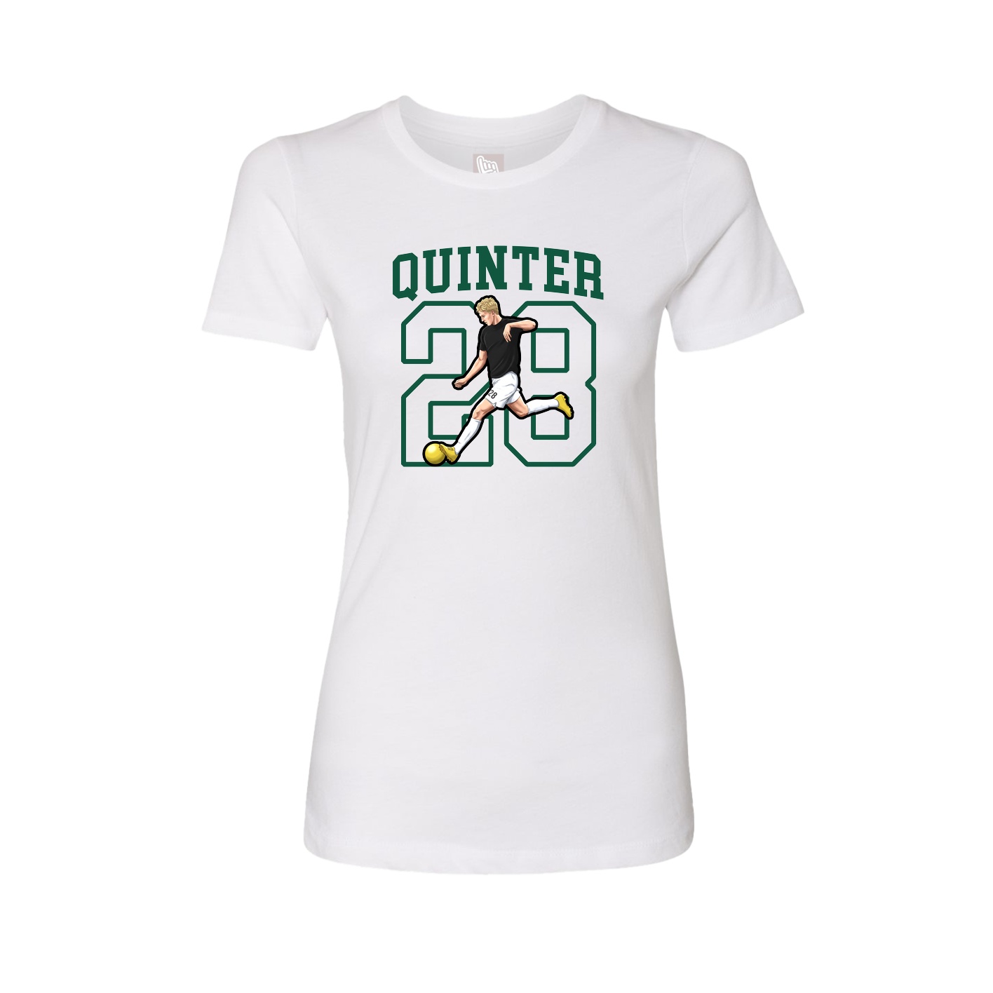 Fitted Women's Tee — Shirsey in White