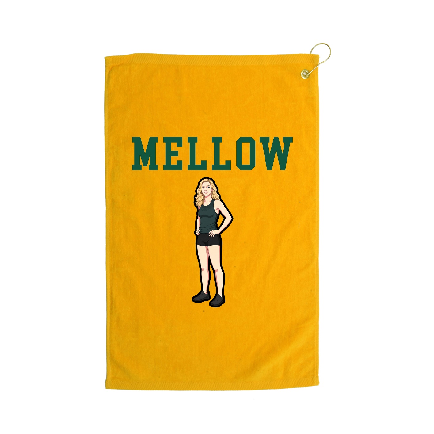 Golf Towel — Shirsey in Gold