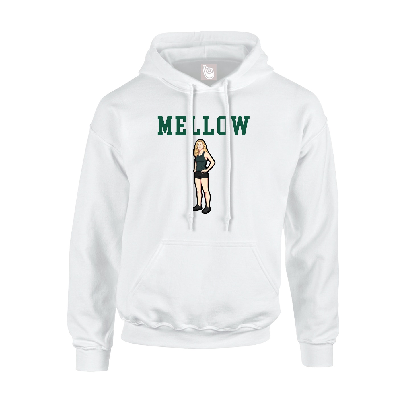 Youth Hoodie — Shirsey in White