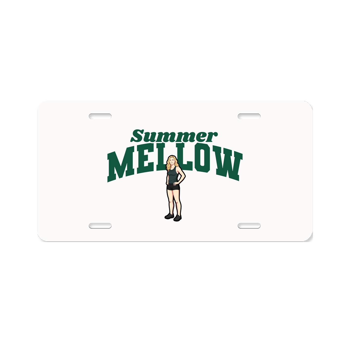 License Plate — Signature Arch in Classic