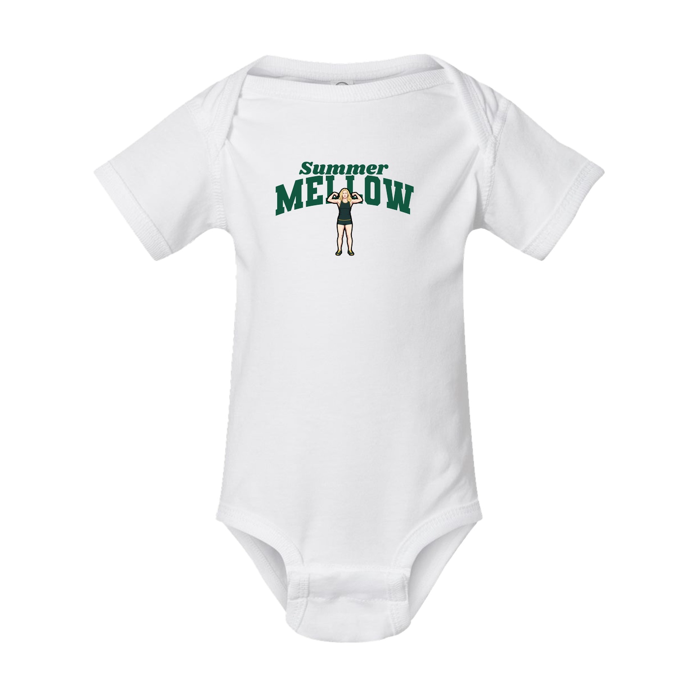 Baby Onesie — Signature Arch in White