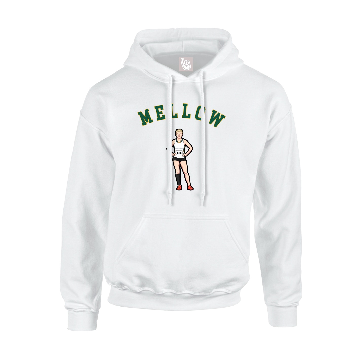 Hoodie — Shirsey Arch in White
