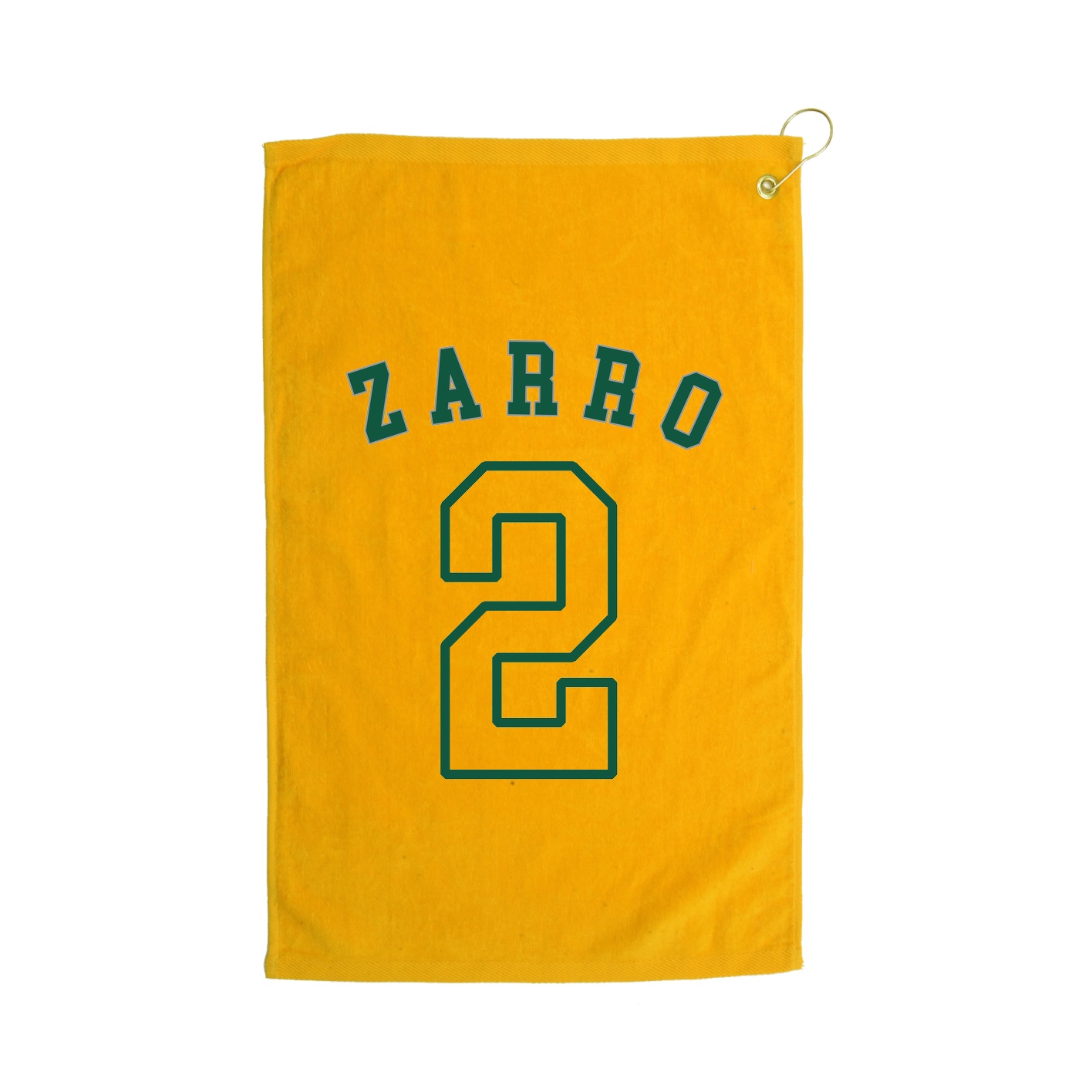 Golf Towel — Shirsey Arch in Gold