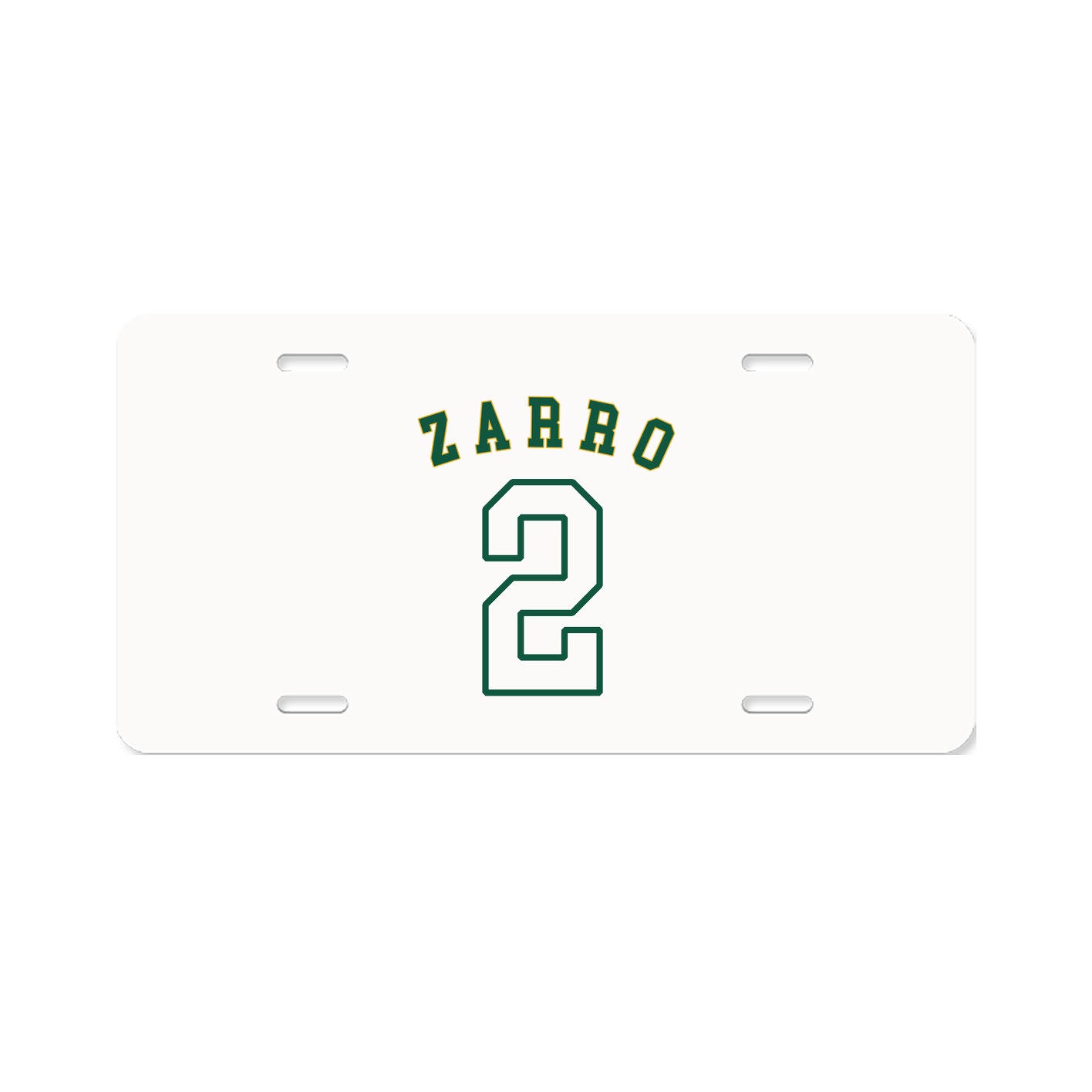 License Plate — Shirsey Arch in Classic