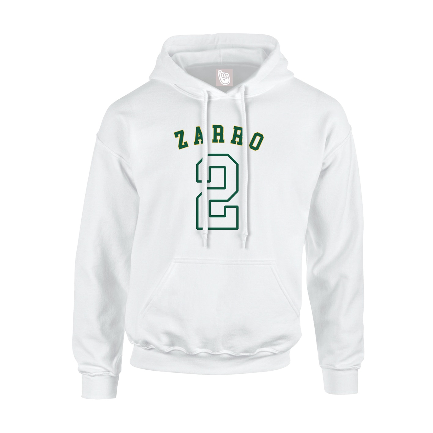 Hoodie — Shirsey Arch in White