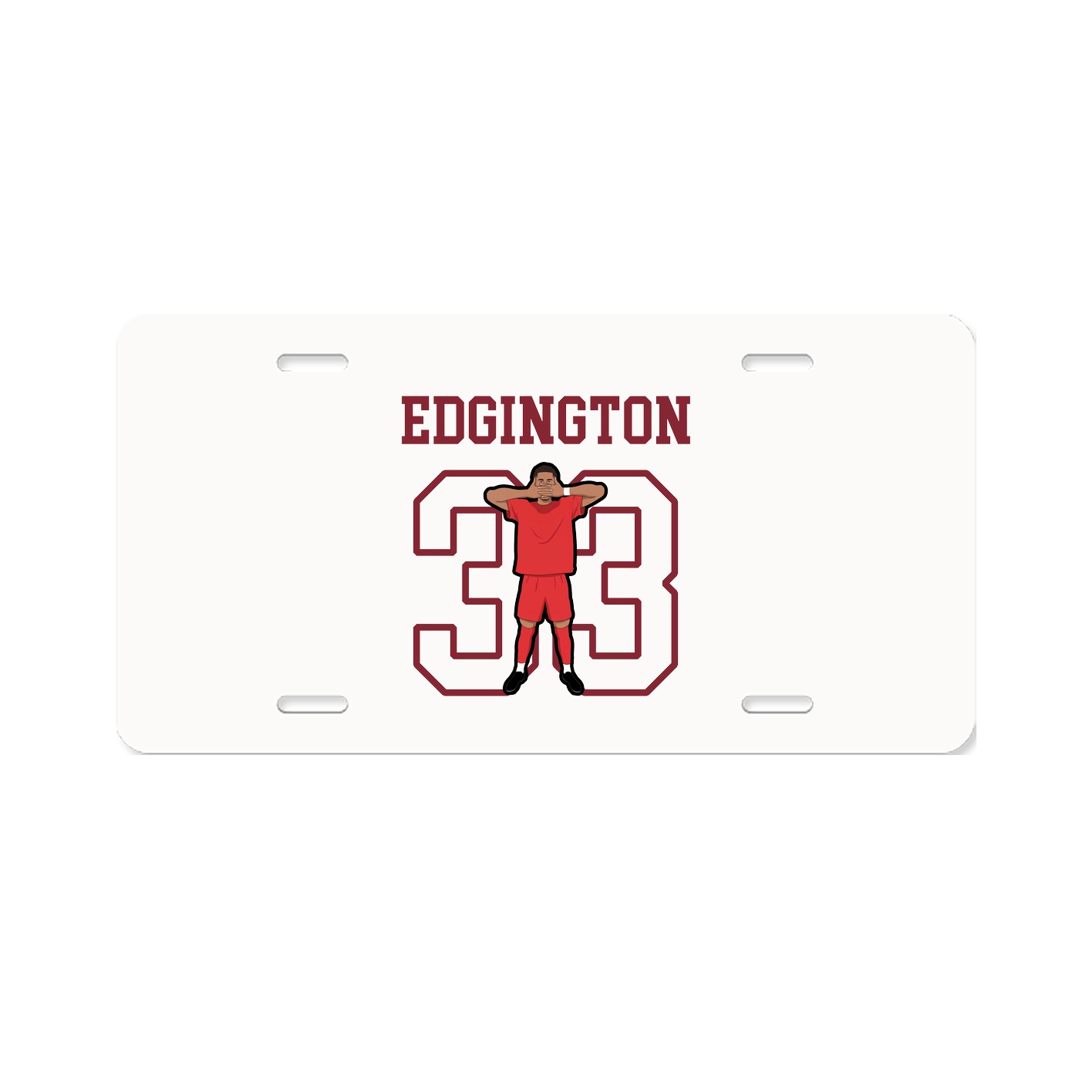 License Plate — Shirsey in Classic