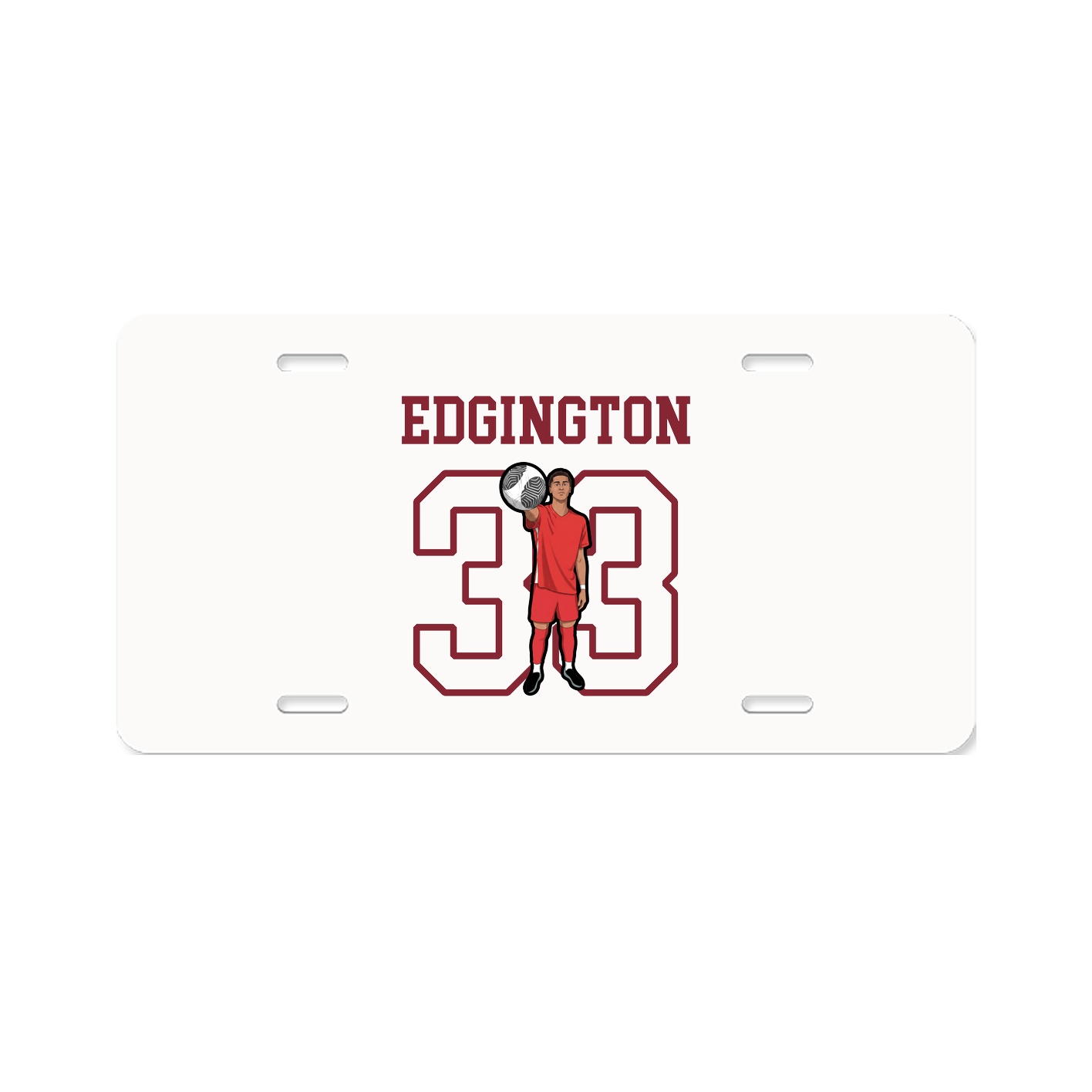 License Plate — Shirsey in Classic