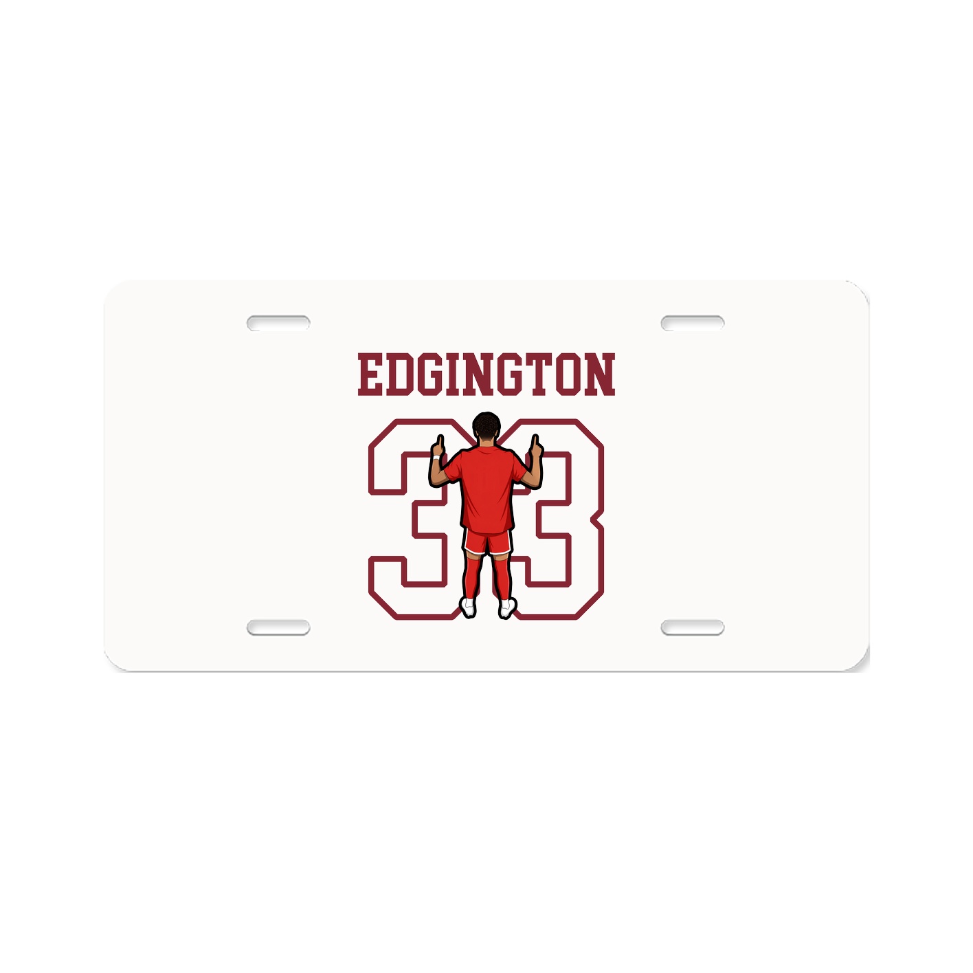 License Plate — Shirsey in Classic