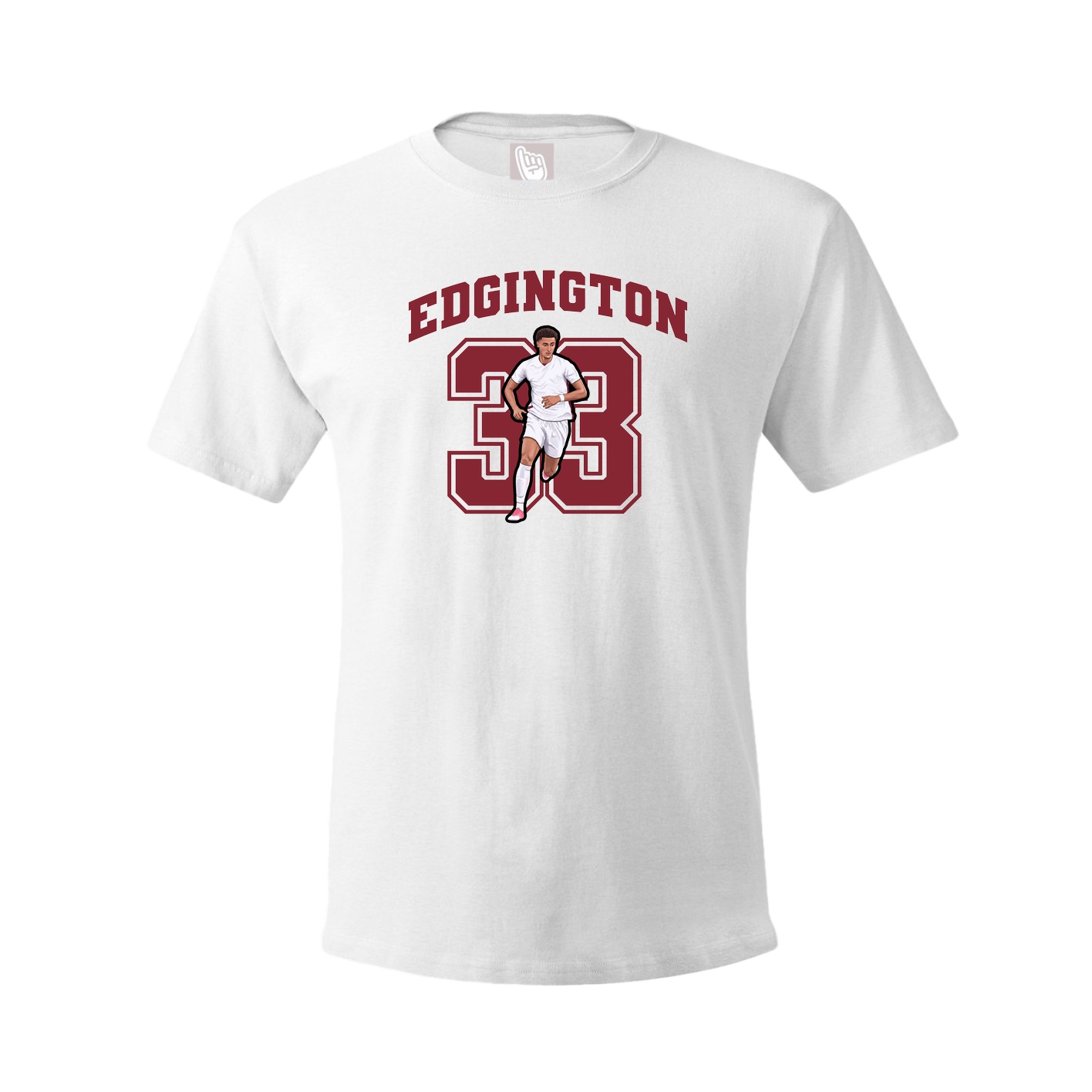 Tee — Number in White