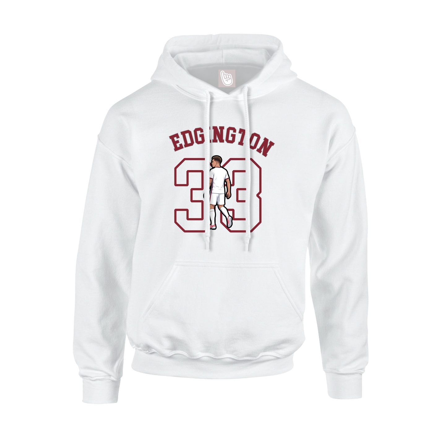 Hoodie — Shirsey Arch in White
