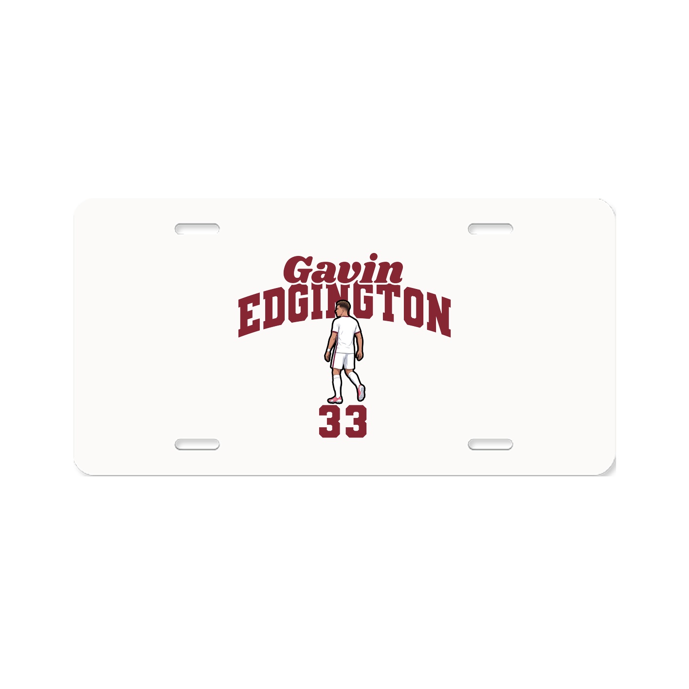 License Plate — Signature Arch in Classic