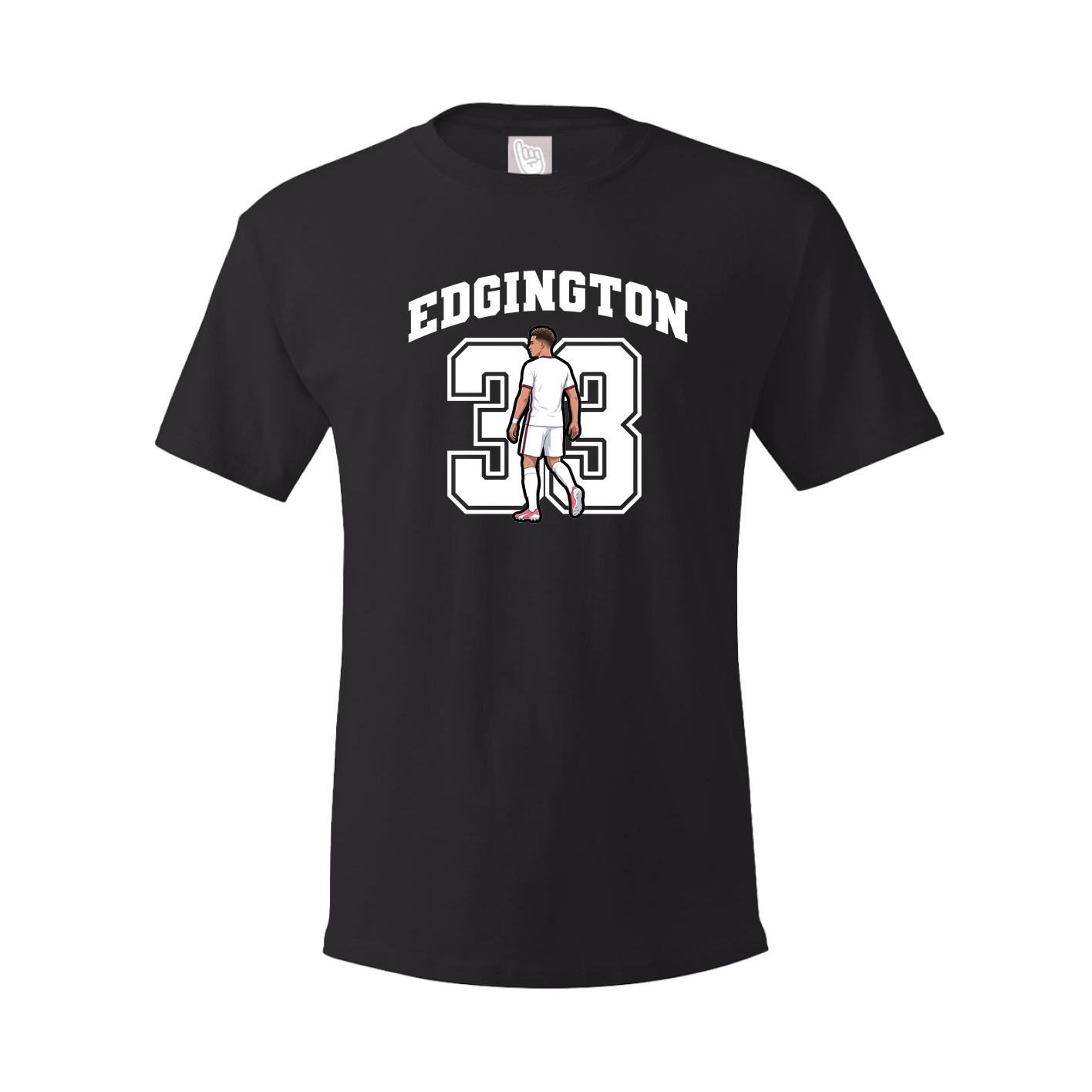 Youth Tee — Number in Black
