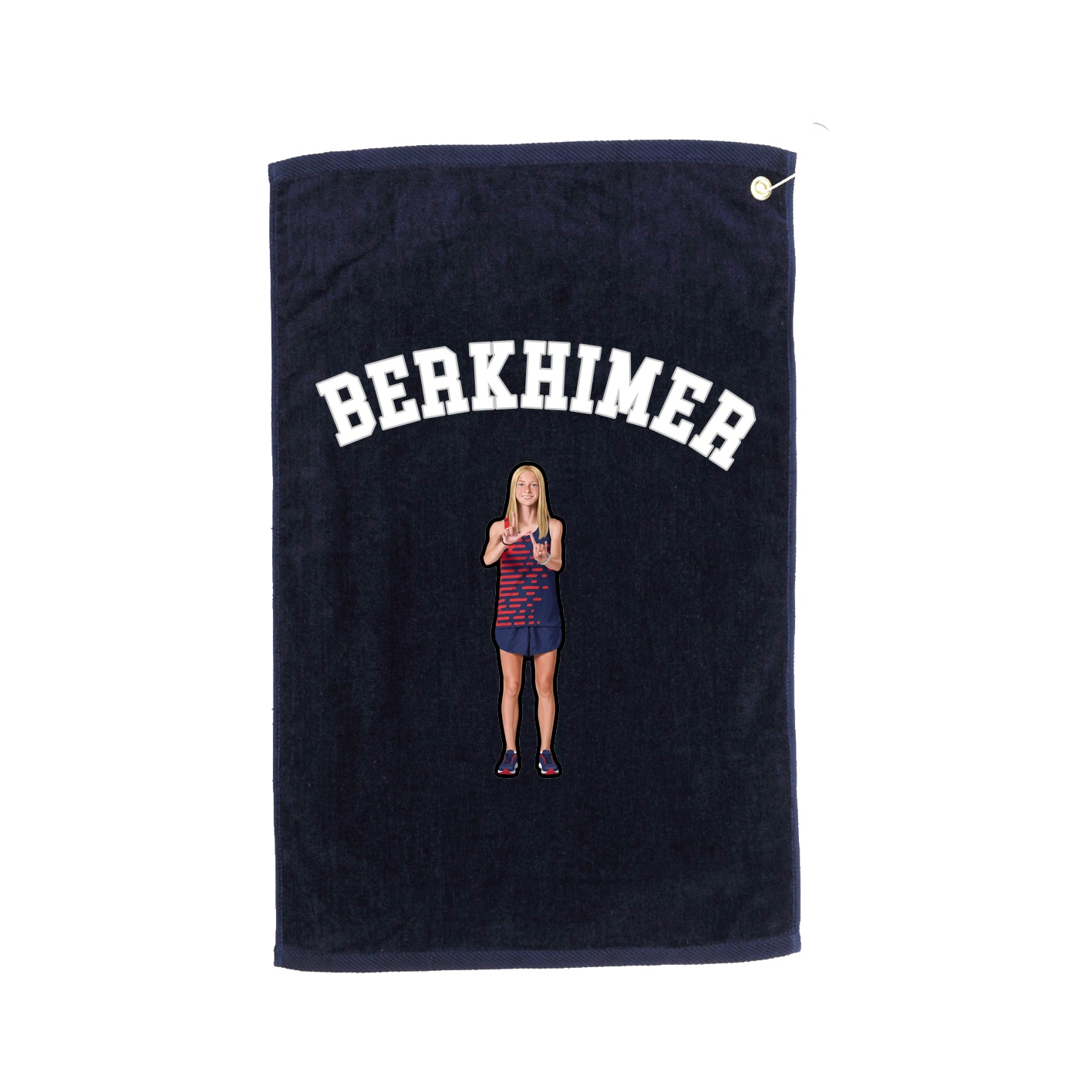 Golf Towel — Shirsey Arch in Navy