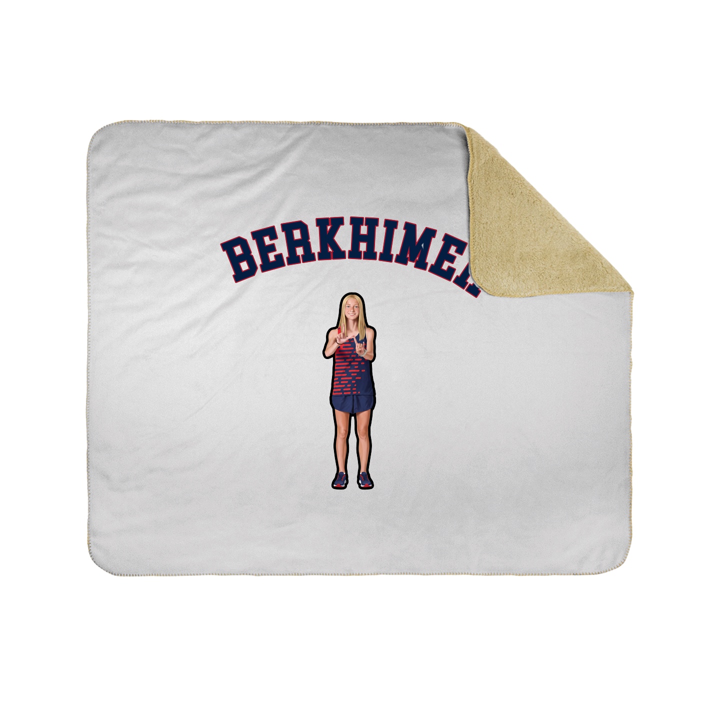 Throw Blanket — Shirsey Arch in White