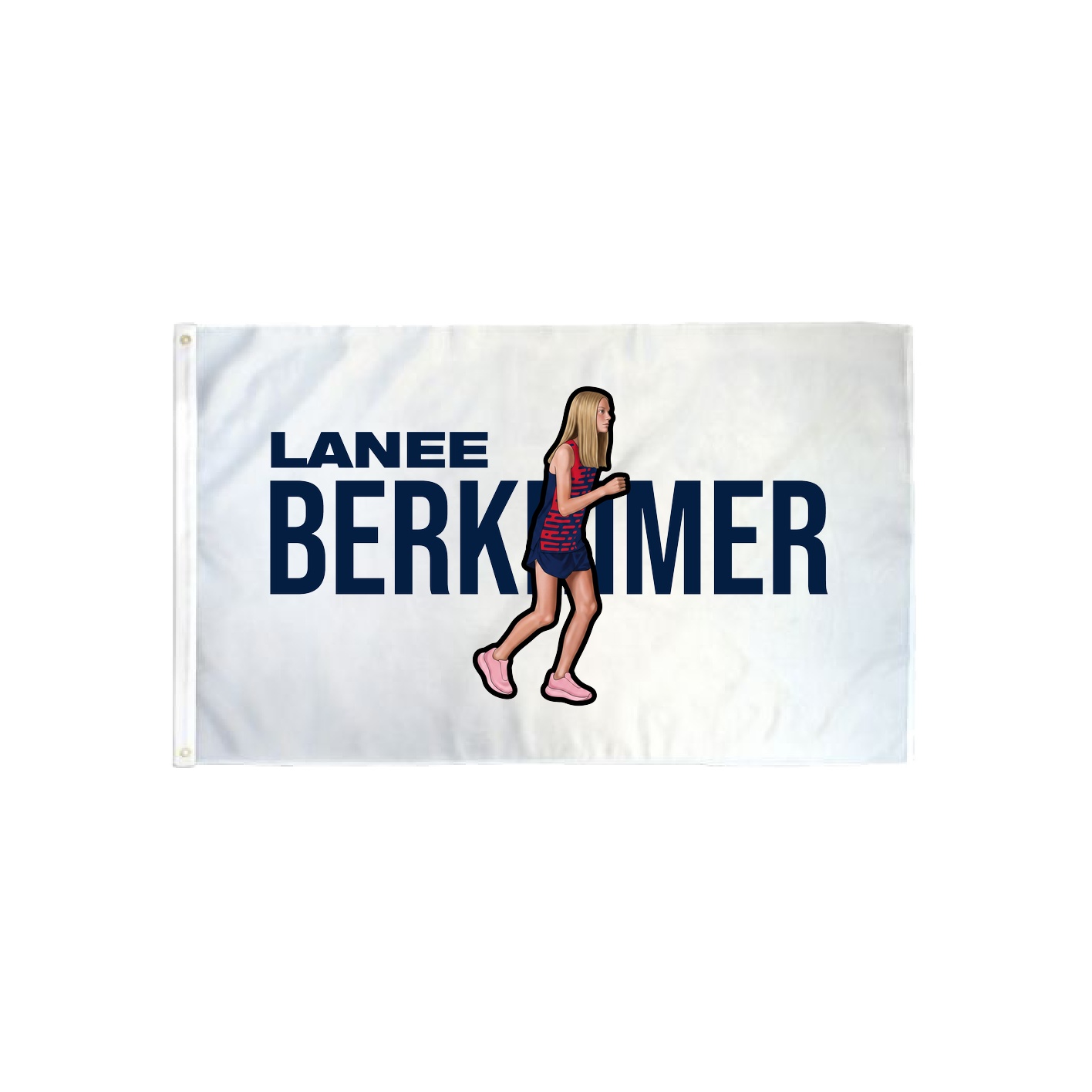 3x5 Flag — Player Name in Classic