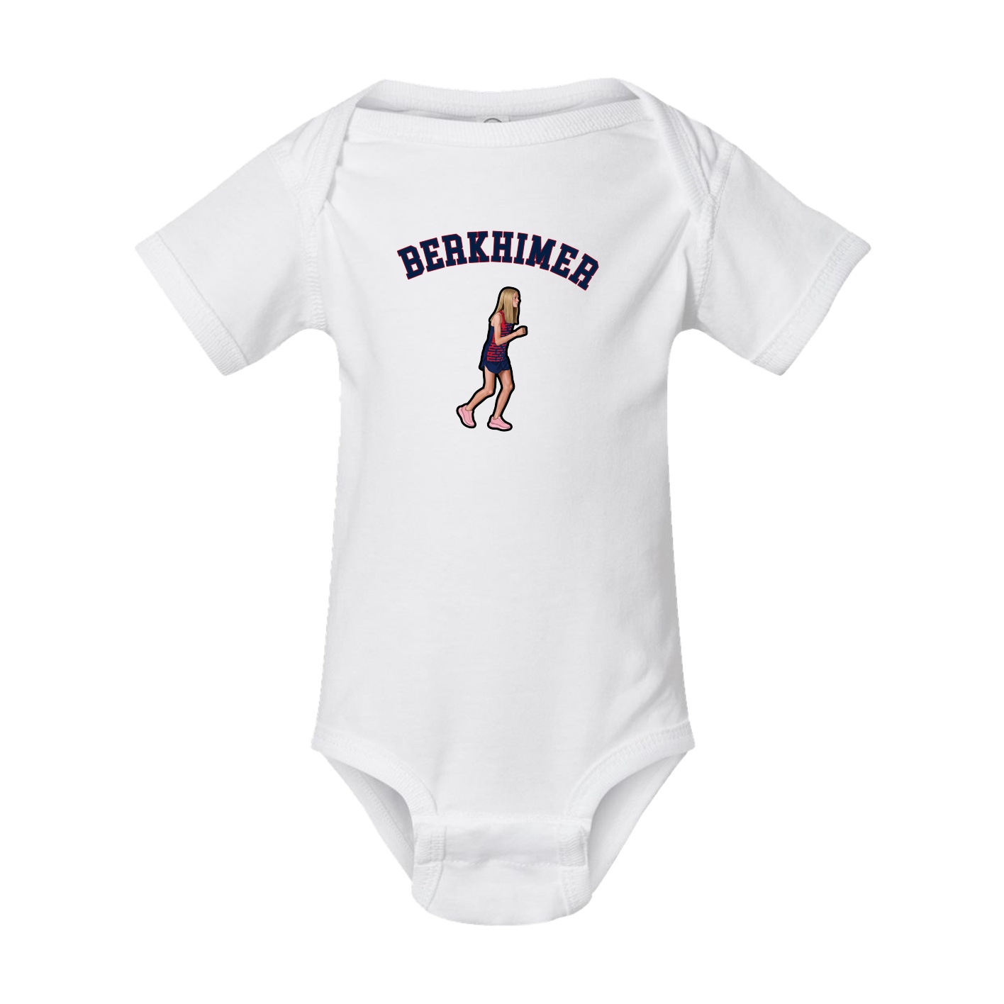 Baby Onesie — Shirsey Arch in White