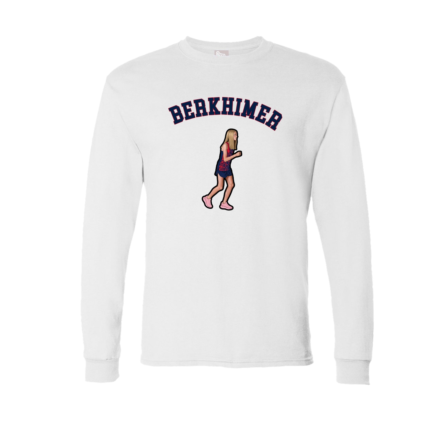 Long Sleeve Tee — Shirsey Arch in White