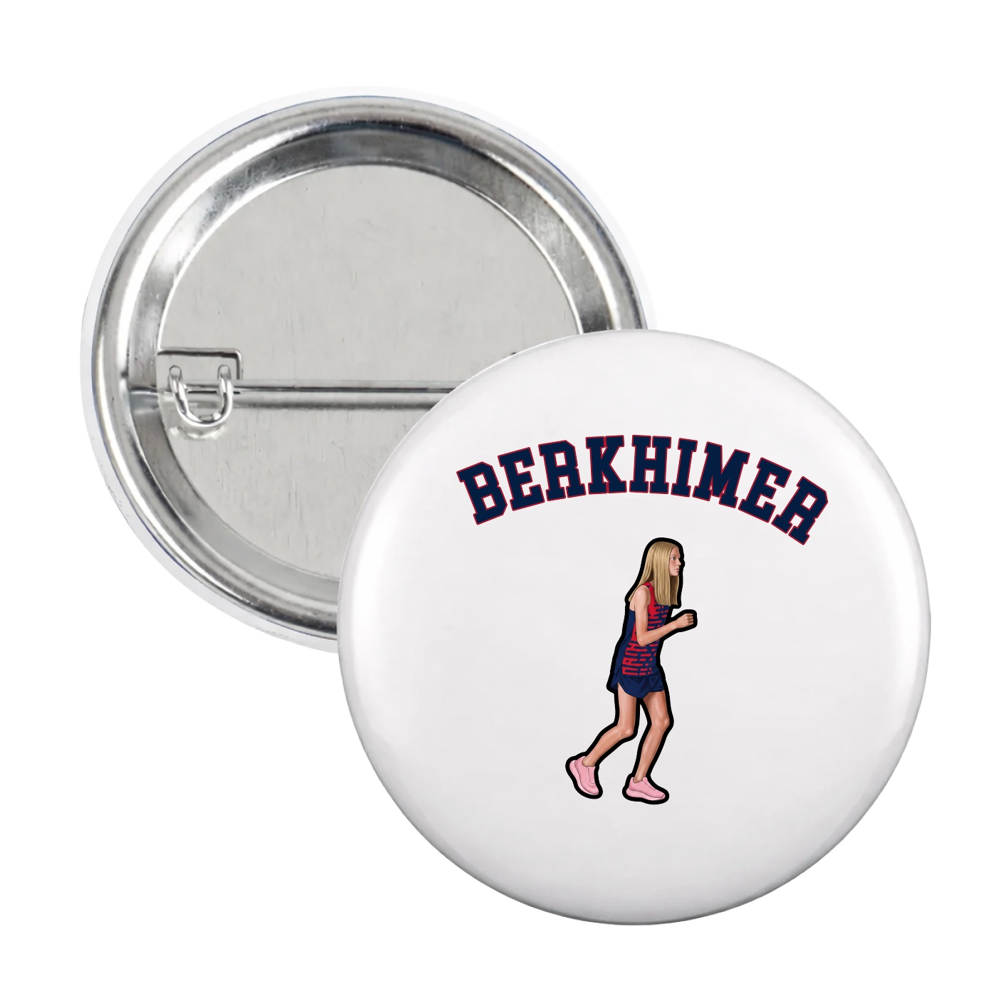 Game Day Button — Shirsey Arch in White