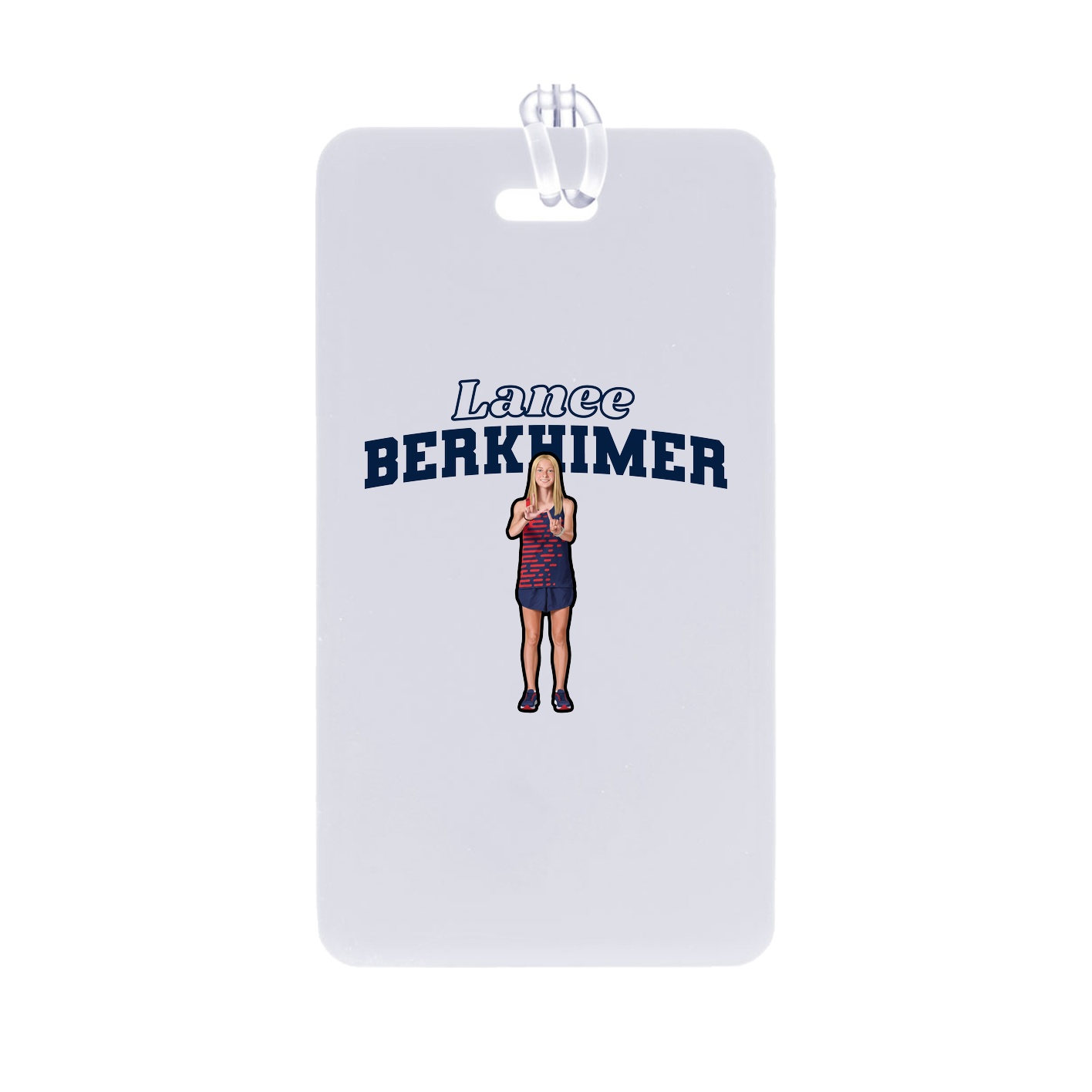Bag Tag — Name Arch in Classic